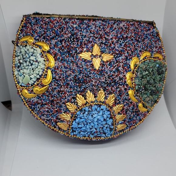 Ramla Blue Mosaic Bag